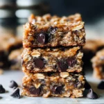 Banana Peanut Butter Oat Bars