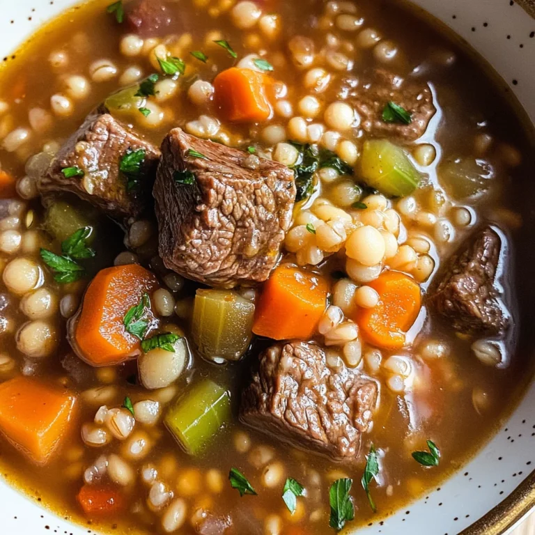Beef Barley Soup