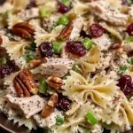 Bow-Tie Cranberry Pasta Salad