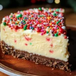 Christmas Sugar Cookie Cheesecake