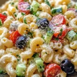 Classic Creamy Italian Macaroni Salad