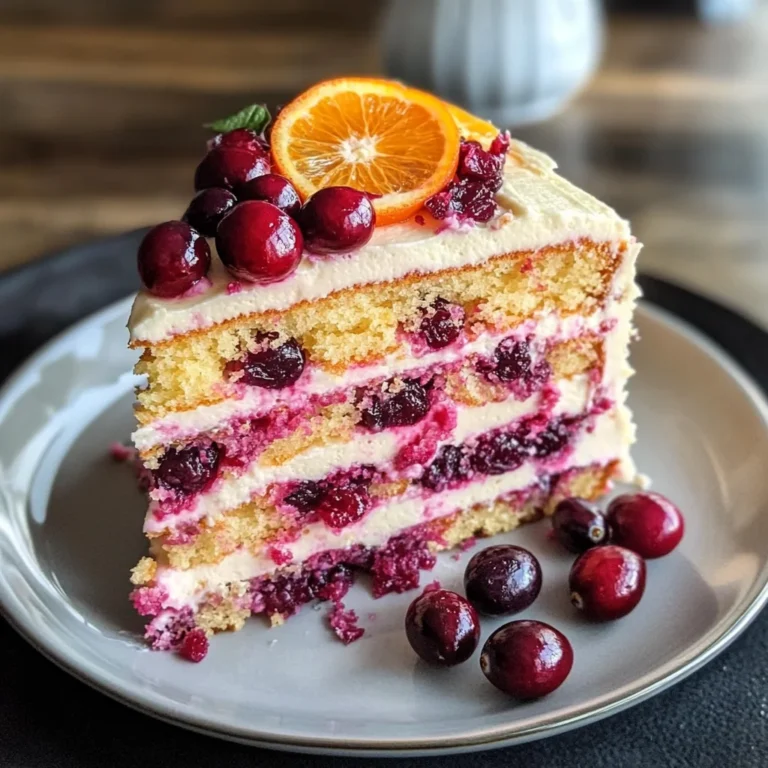 Cranberry Orange Cake