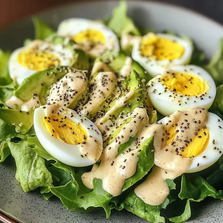 Creamy Avocado & Egg Salad