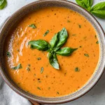 Creamy Roasted Red Pepper Soup
