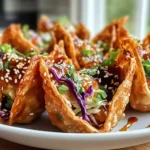 Crispy Chicken Wonton Tacos