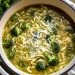 Garlic Italian Broccoli Soup - Alrightwithme
