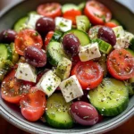 Greek Salad with Feta & Olives