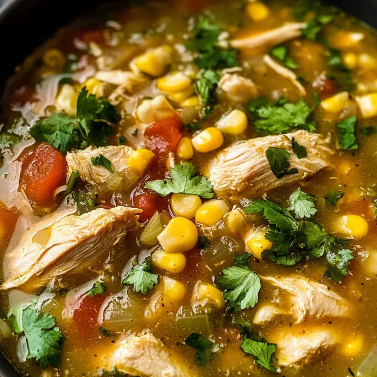 Green Chile Chicken Stew Recipe