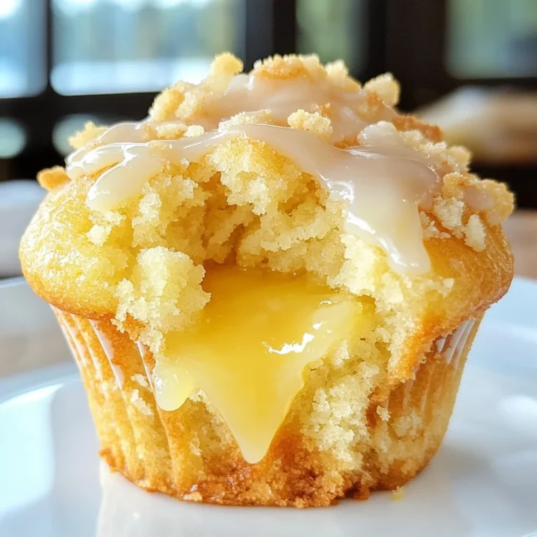 Lemon Curd Muffins