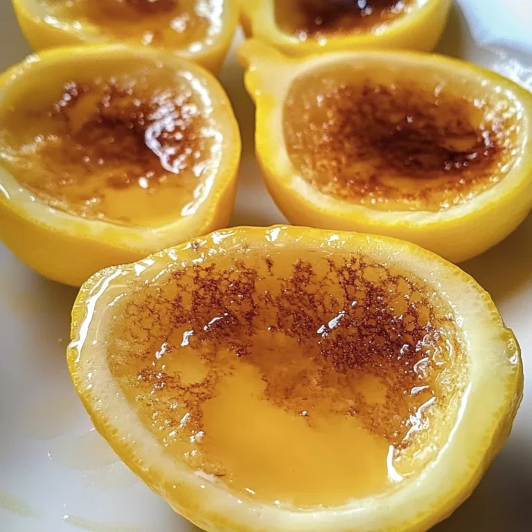 Lemon Posset Brûlée