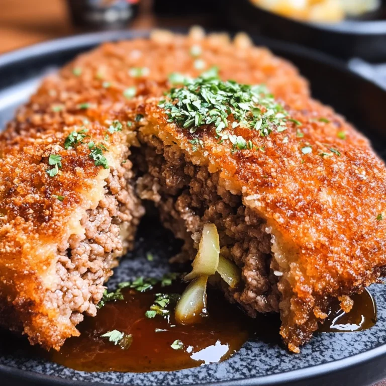 Menchi Katsu (Japanese Ground Meat Cutlet)