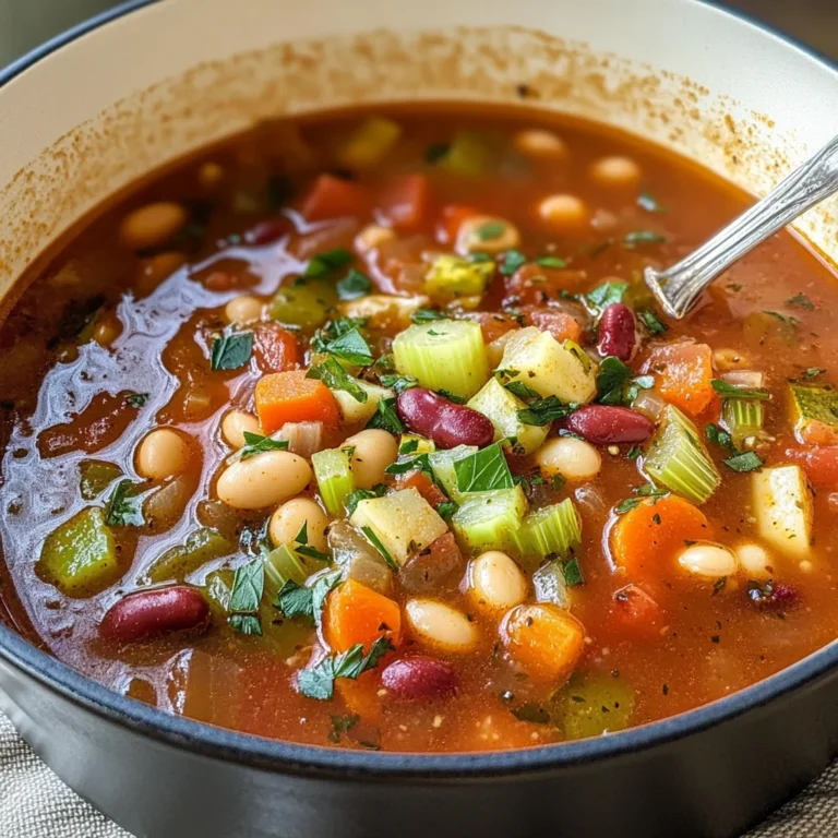 Minestrone Soup (Olive Garden Copycat)