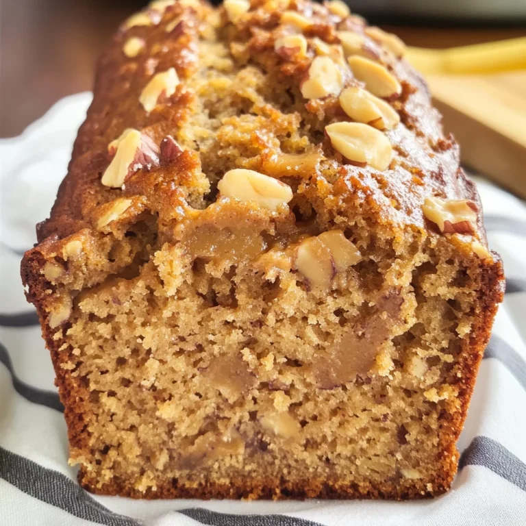 Peanut Butter Banana Bread