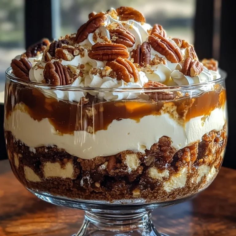 Pecan Pie Cheesecake Trifle