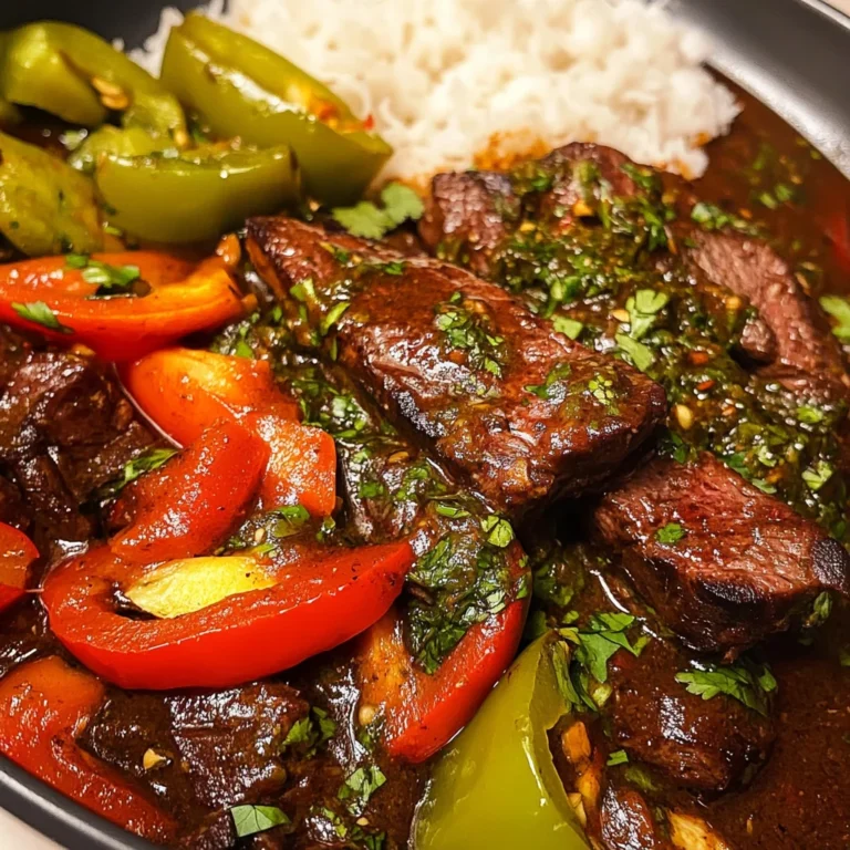 Puerto Rican Pepper Steak