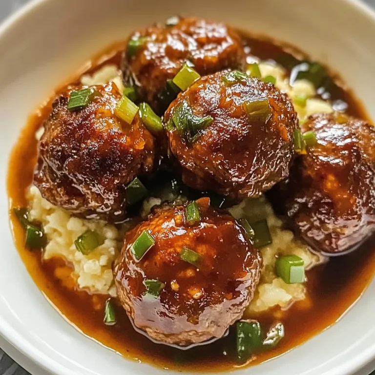 Savory Meatloaf Meatballs