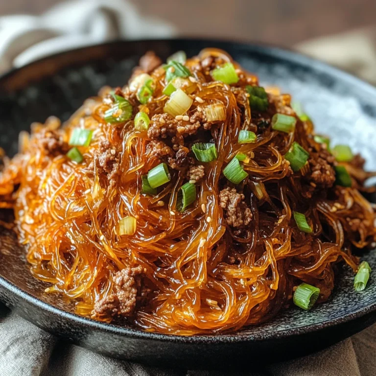 Stir Fried Vermicelli with beef (Ma Yi Shang Shu, 蚂蚁上树)