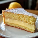 The Best Lemon Custard Cake
