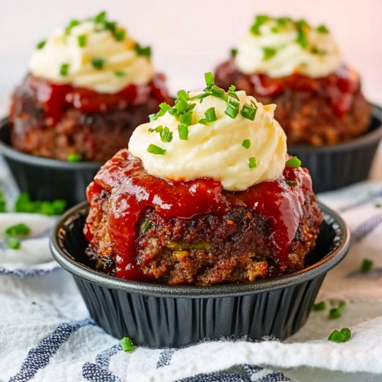 Meatloaf in a Muffin Pan