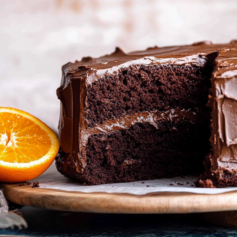 Moist Chocolate Orange Cake