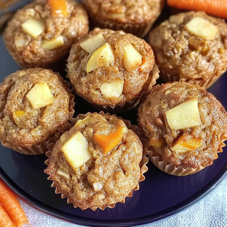 ABC Baby Muffins (Apple, Banana and Carrot!)