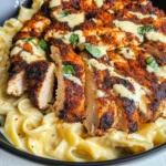 Blackened Cajun Chicken Alfredo