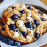 Blueberry White Chocolate Chip Cookies – The Best Soft & Chewy Recipe (2025)