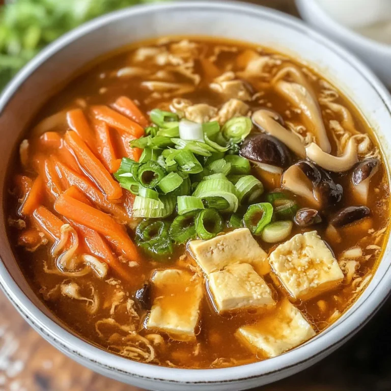 Easy 20-min. Hot and Sour Soup