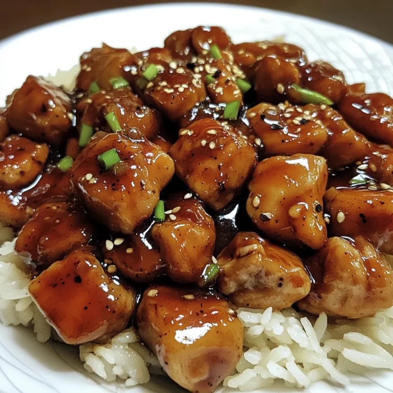 Food Court Bourbon Chicken Copycat Recipe