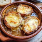 French Onion Soup with Comté Grilled Cheese