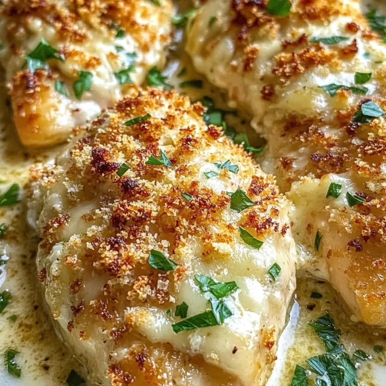 Garlic Parmesan Chicken Bake