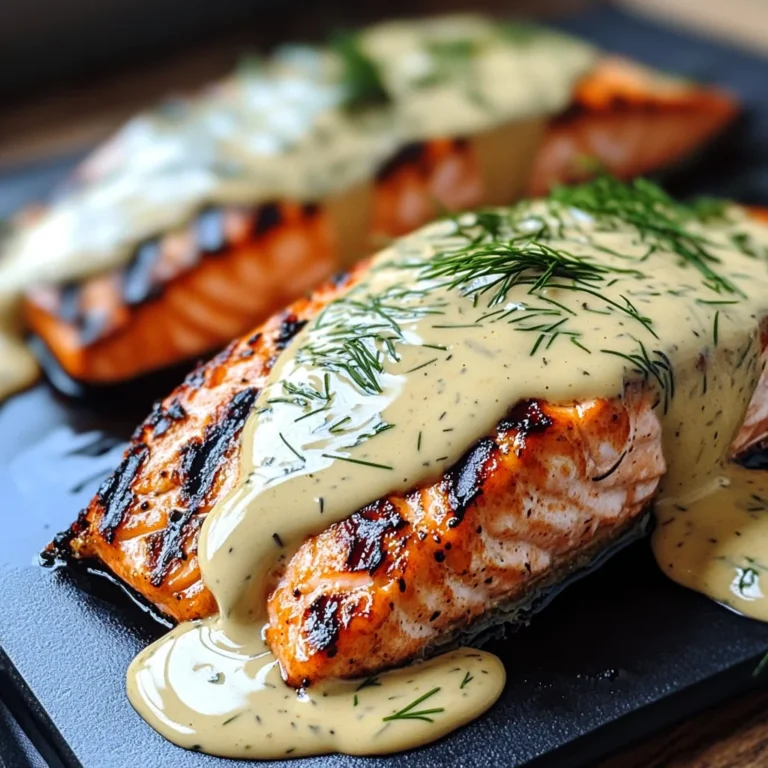 Grilled Salmon with Dijon Mustard Sauce: A Flavorful Delight!
