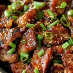Healthy Korean beef Belly Skillet