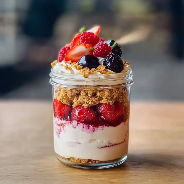 High Protein Cheesecake Jars Recipe