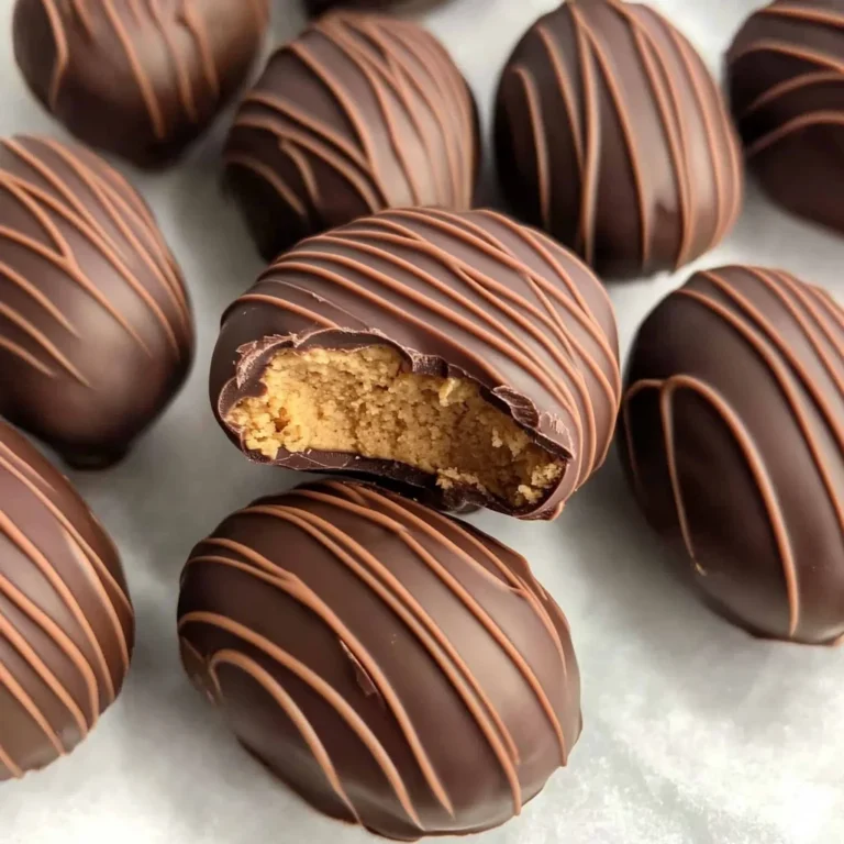 Homemade Healthy Peanut Butter Eggs