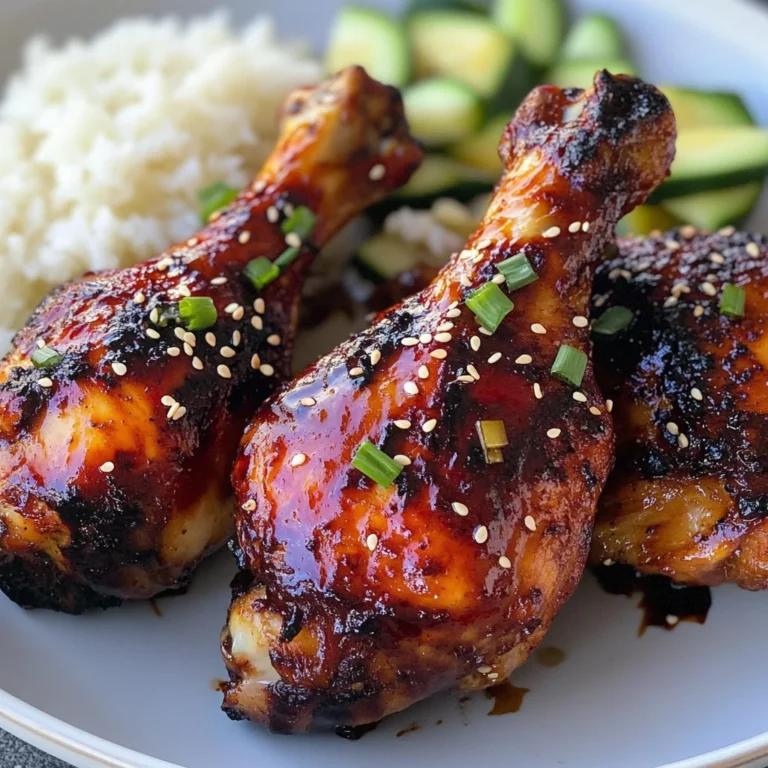 Kalbi Chicken Legs in Air Fryer