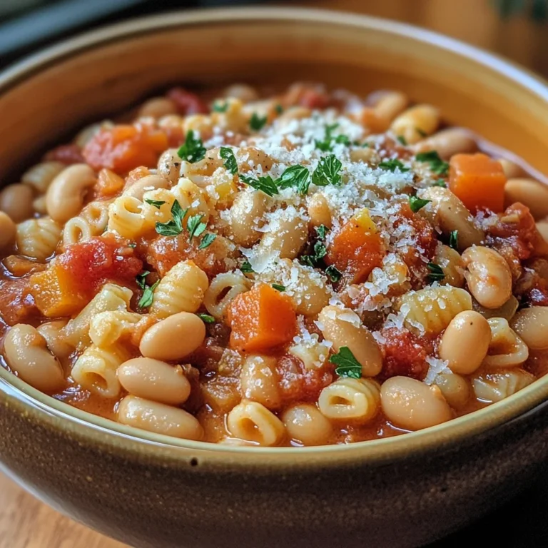 Pasta Fagioli Recipe: A Classic Italian Delight