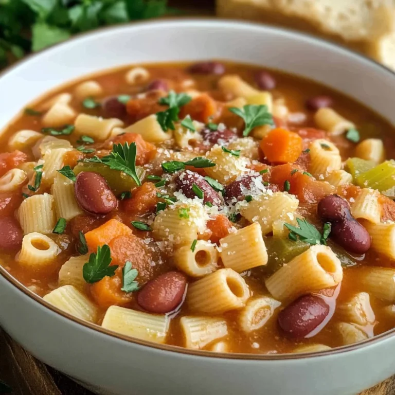 Pasta Fagioli Recipe: Hearty Italian Comfort