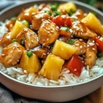 Pineapple Chicken and Rice: Quick Tropical Delight for Dinner