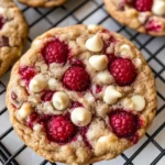 Raspberry White Chocolate Cookies