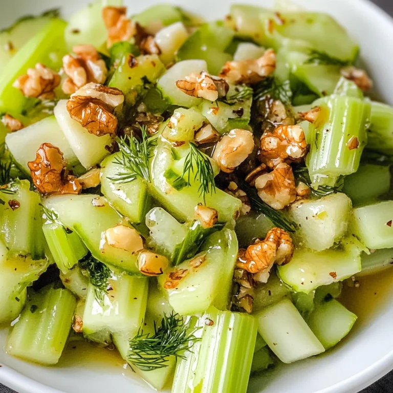 Simple Celery Salad