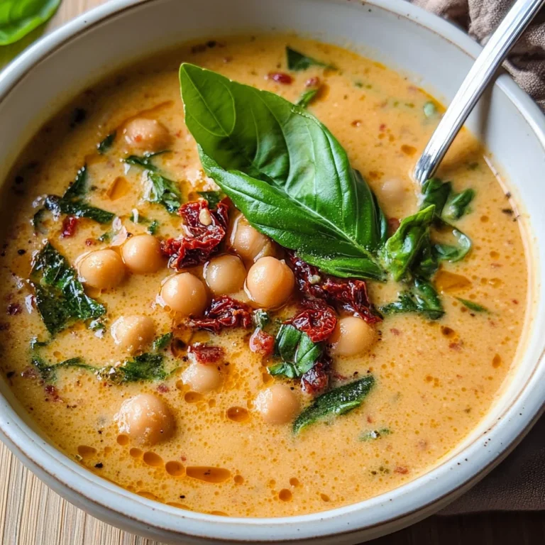 Tuscan Garbanzo Bean Soup