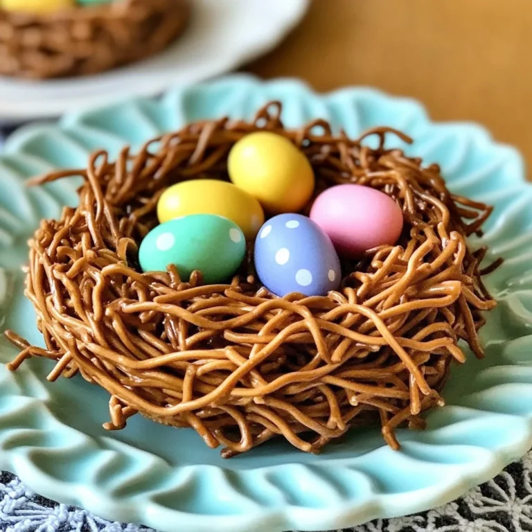 Bird Nest Haystack Cookie