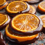 Chocolate-Dipped Candied Oranges
