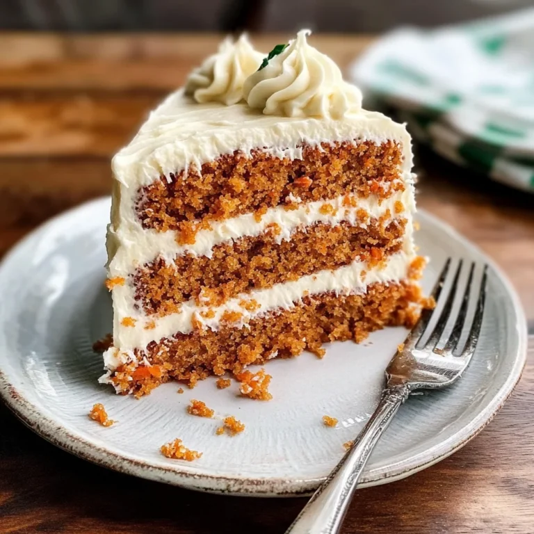Classic Carrot Cake