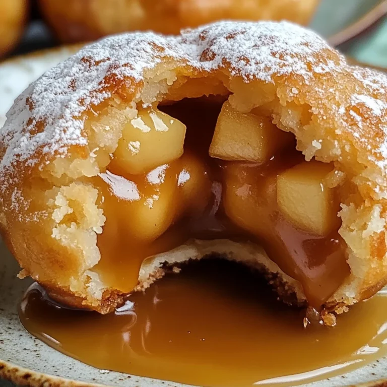 Delicious Caramel Apple Pie Bombs: Easy Fried Dessert Recipe