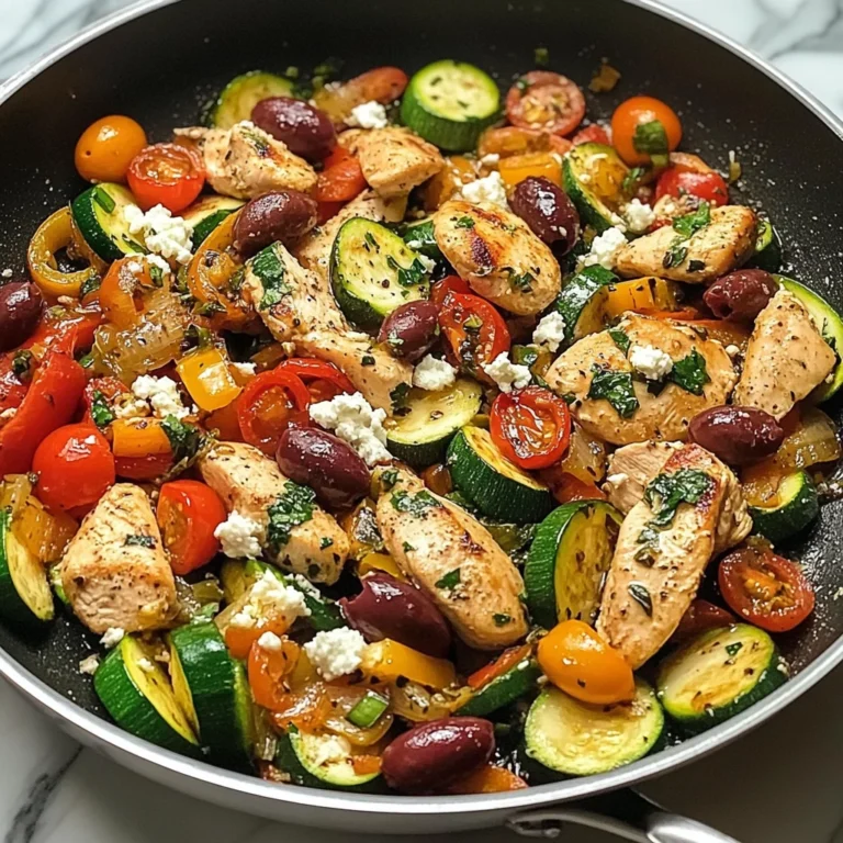 Delicious Mediterranean Chicken Stir Fry in 30 Minutes
