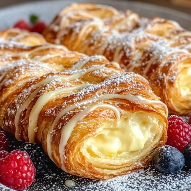 Deliciously Flaky Cheese Danish