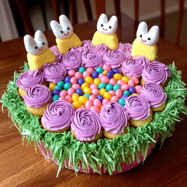 Easter Basket Cupcakes