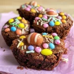 Easter Egg Brownies